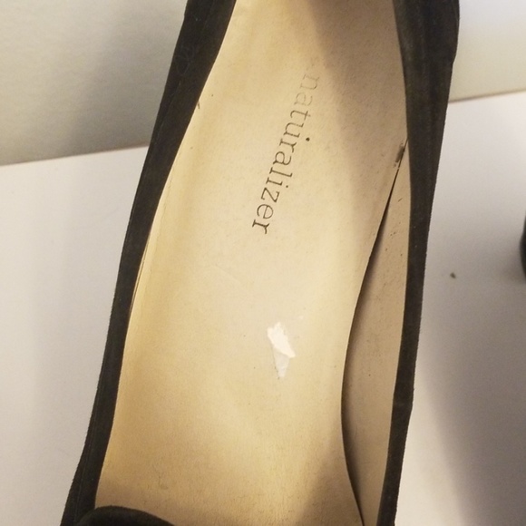 Naturalizer Black Suede Tassel Pump - Picture 4 of 4